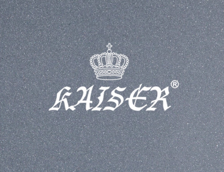 Мойка-Гранит "KAISER"  770x500x200 серый(овальная)